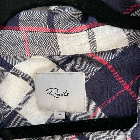 Rails Hunter Plaid Button Down❤️ M - Picture 4 of 5
